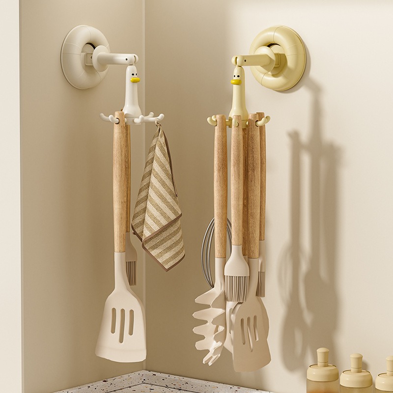 Kitchen Gadgets Under 100 - 1 stks Keuken Zuignap Octopus Roterende