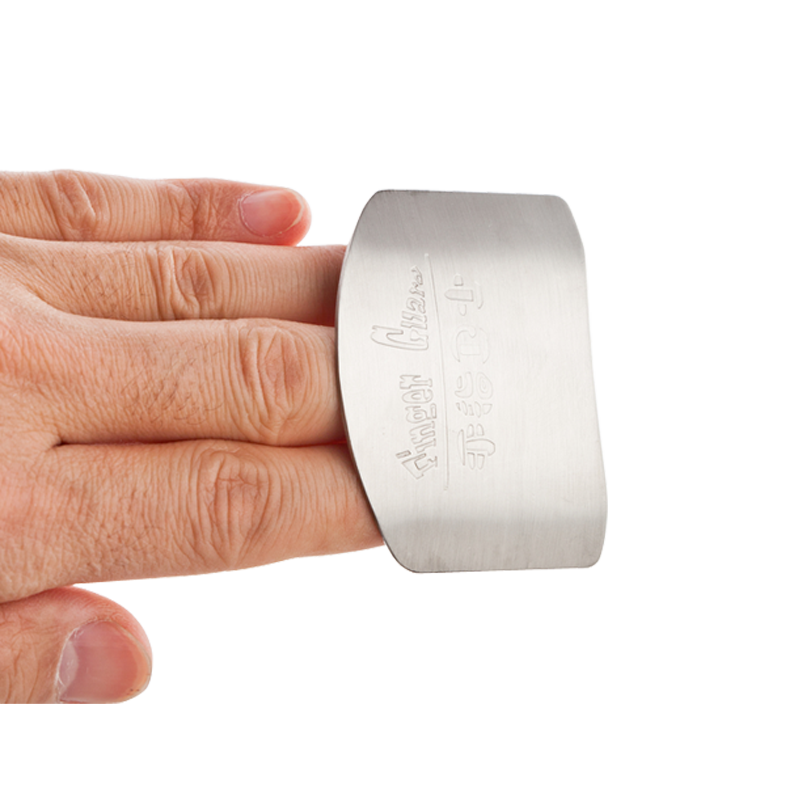 Kitchen Hand Gadgets - Vinger Guard Roestvrij Staal Gesneden Groenten