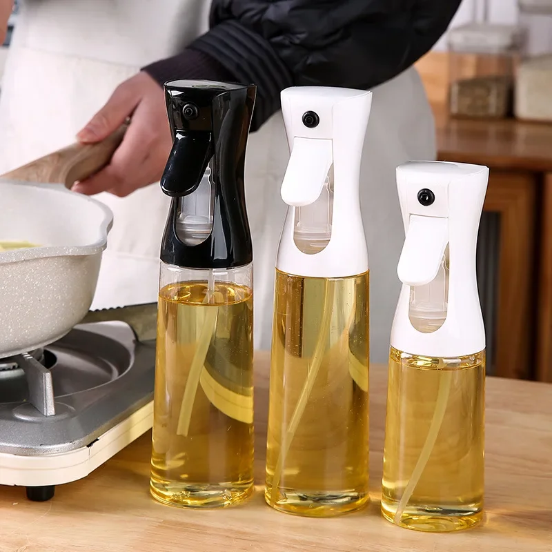 Kitchen Gadgets Oil Spray - Druk-type Olie Spray Fles 200/300/500ML Keuken