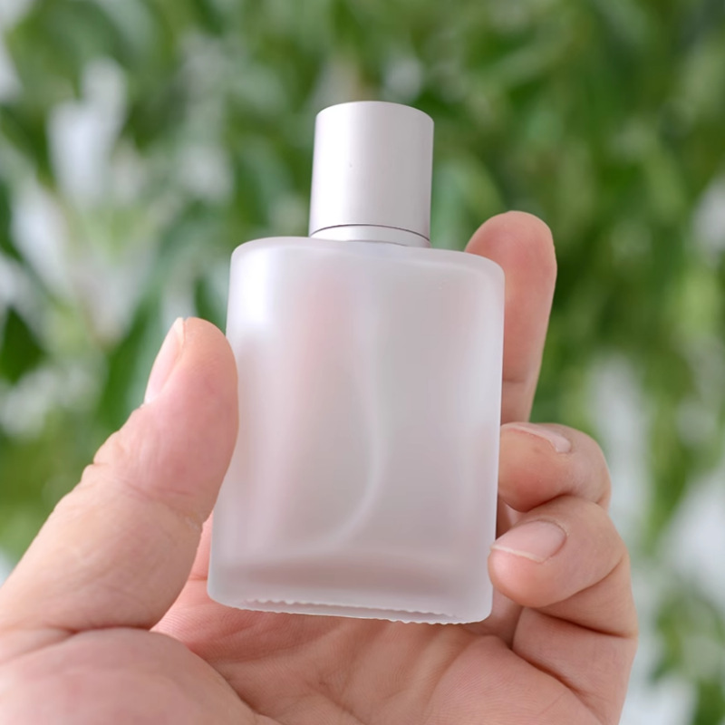 Oil Mister Spray Bottle - 30/50 ml Schroefdop Zandgestraald Glas Parfumflesje