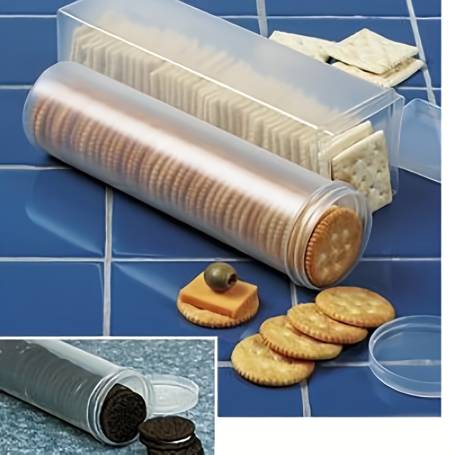 Kitchen Gadgets Organizer - Transparante rechthoekige verzegelde voedselbewaarbak met klep