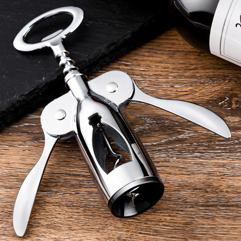Kitchen Hand Gadgets - Handbeweging flesopener Klassieke en praktische roestvrijstalen
