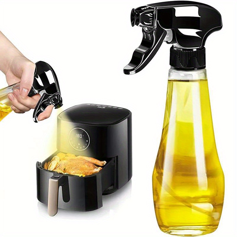 Oil Mister Spray Bottle - 1 Stuk Nieuwe Oliesproeier 200Ml Glazen