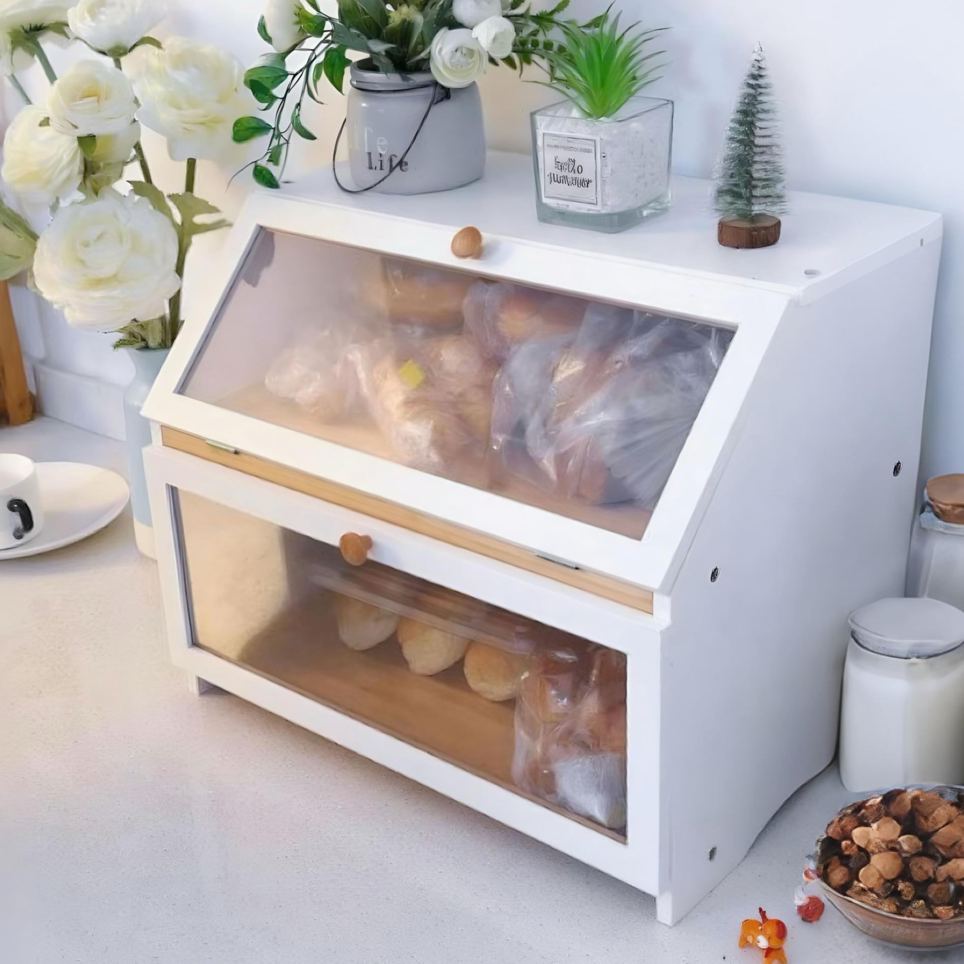 HOMEKOKO Dubbellaagse Brooddoo - Kitchen Gadgets Organizer recensie en prijs