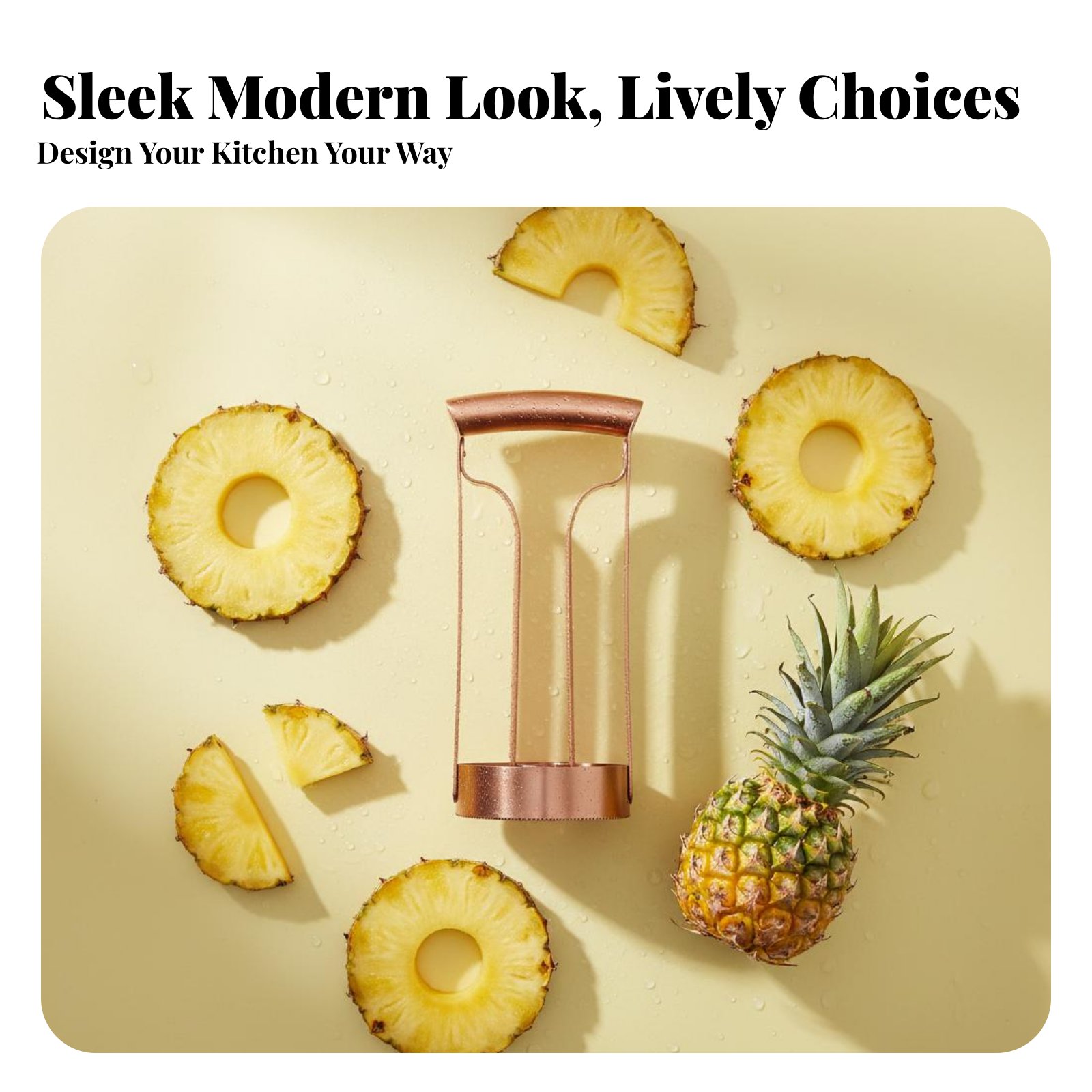 Roestvrijstalen ananassnijder  - Kitchen Gadgets Kitchen recensie en prijs
