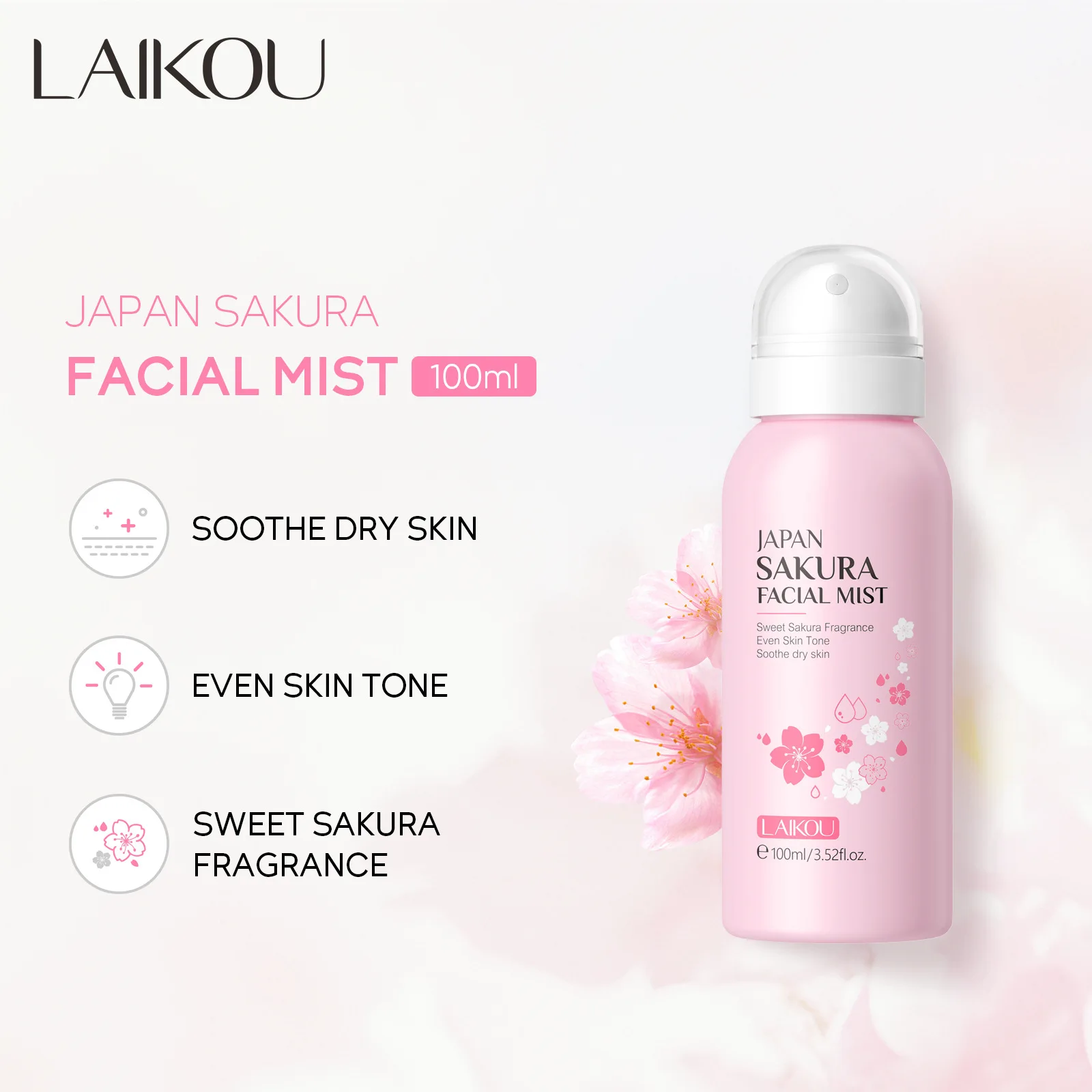 LAIKOU Sakura Facial Mist Verh - Oil Mister Spray Bottle recensie en prijs