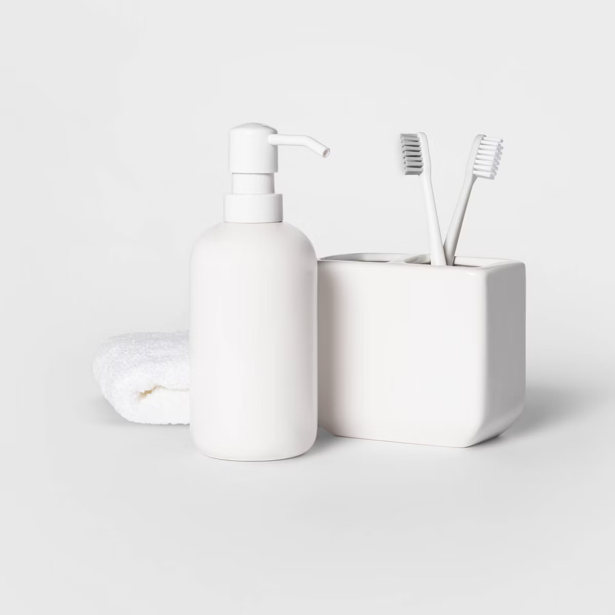 Witte keramische zeepdispenser - Kitchen Hand Gadgets recensie en prijs
