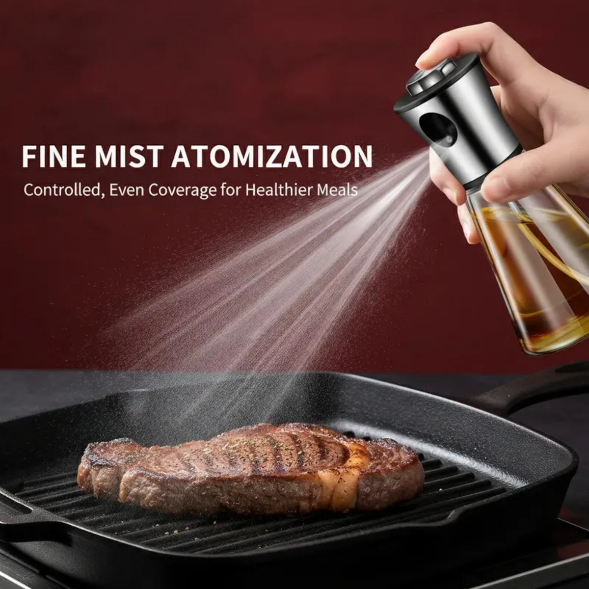 Olijfolie spuitfles voor koken - Kitchen Gadgets Oil Spray recensie en prijs