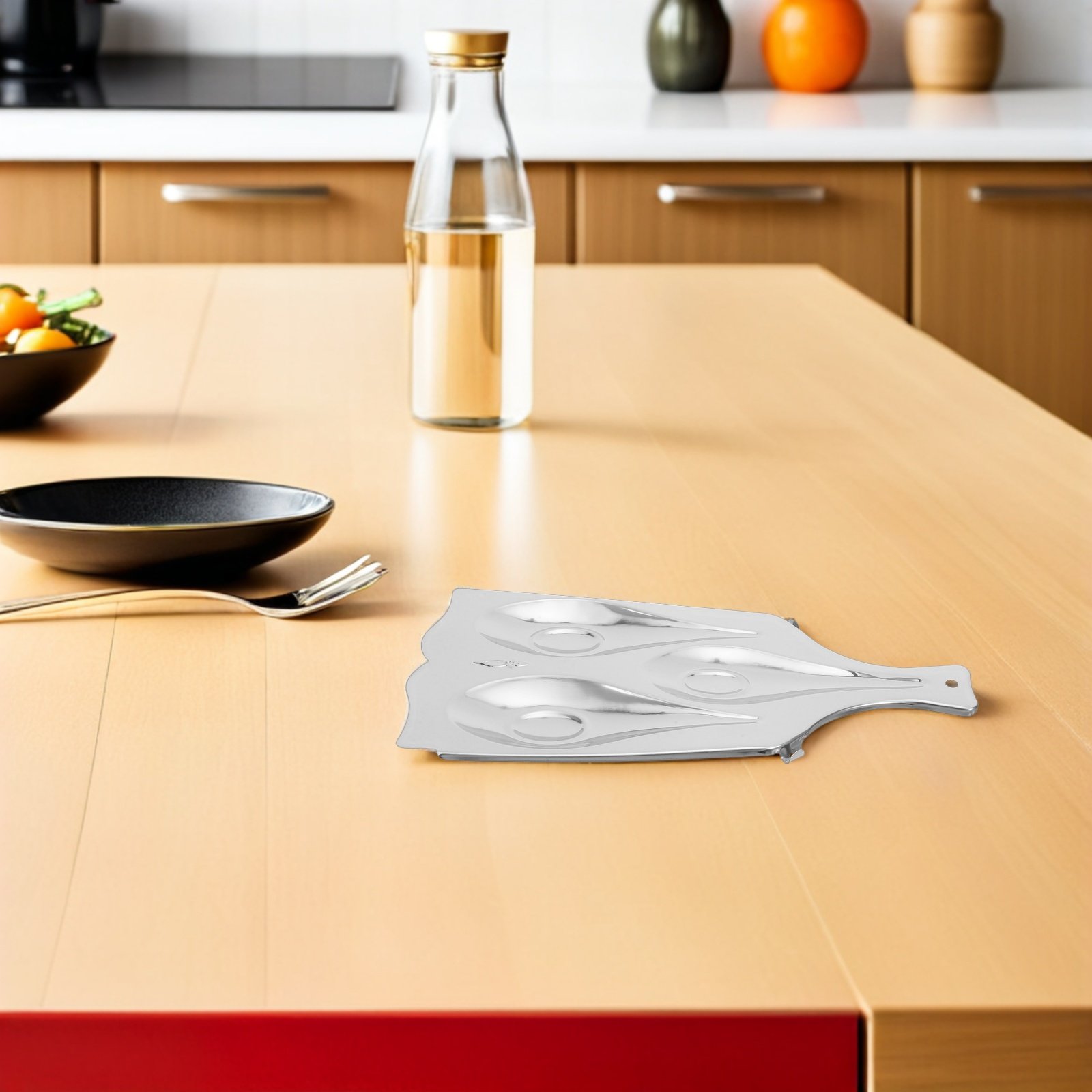 Roestvrijstalen lepelsteun met - Kitchen Gadgets Under 100 recensie en prijs
