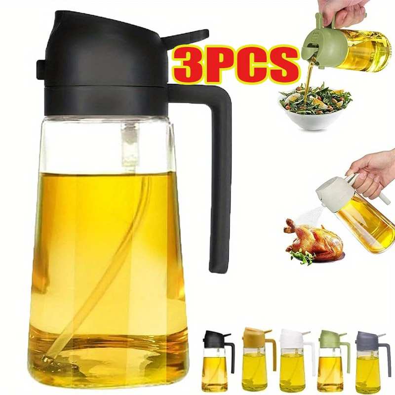 Olieverstuiver 2-in-1 Plastic  - Kitchen Gadgets Oil Spray recensie en prijs