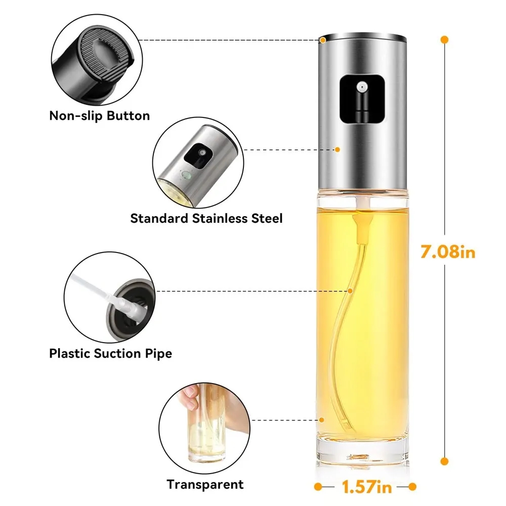 Glazen oliespuit voor koken Ol - Oil Mister Spray Bottle recensie en prijs