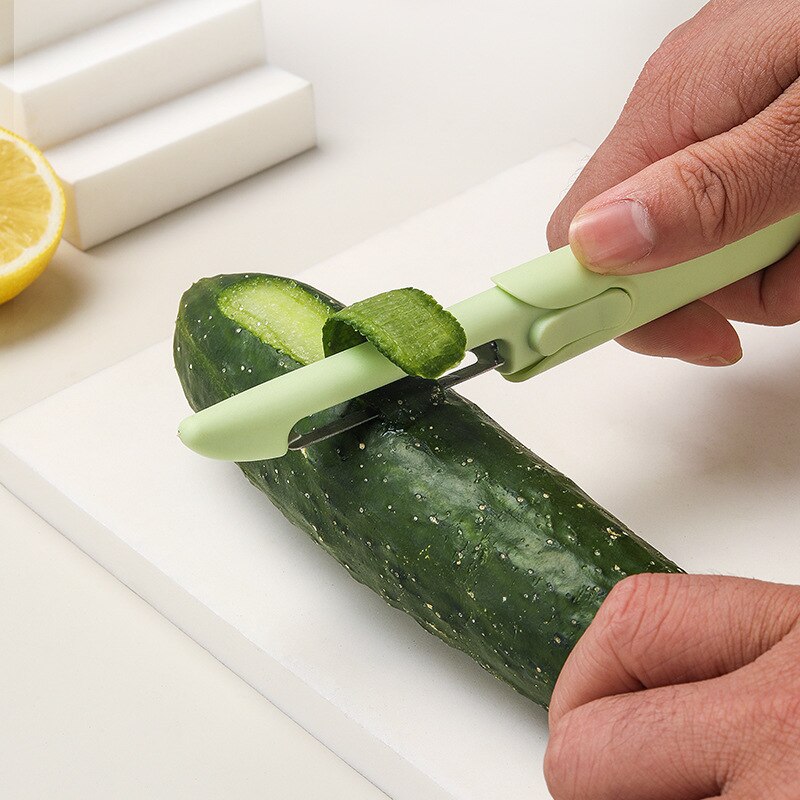 Twee in één dunschiller Roestv - Kitchen Gadgets For Arthritic Hands recensie en prijs