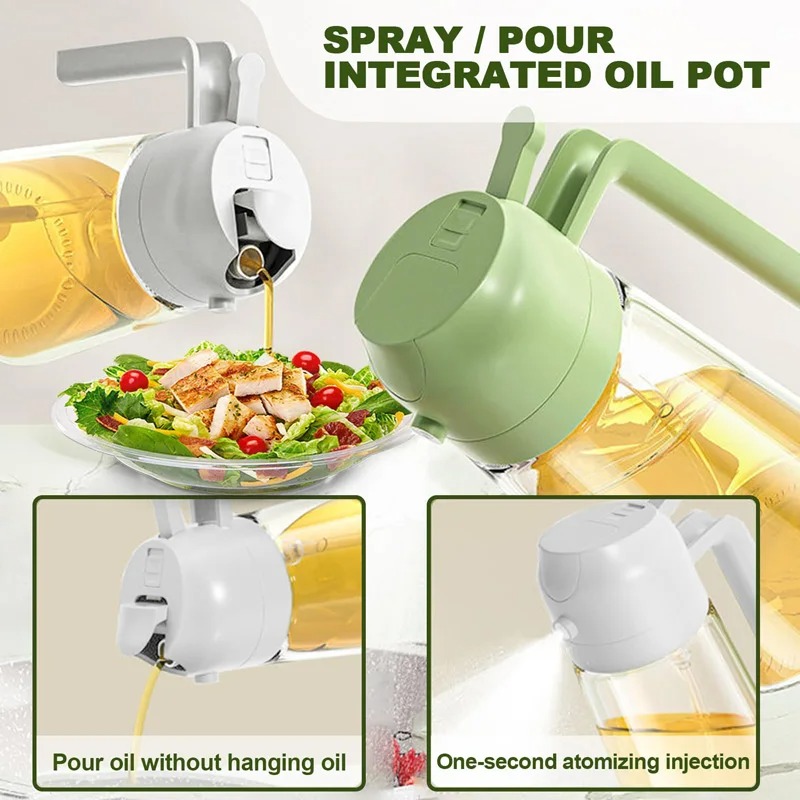 Keukenoliespray, olijfolie fle - Kitchen Gadgets Oil Spray recensie en prijs