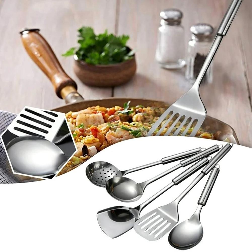5 STKS/SET Rvs Praktische Spat - Kitchen Gadgets Under 100 recensie en prijs