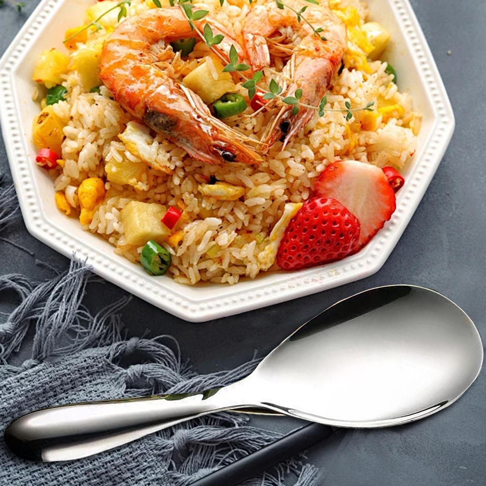 Rvs Rijst Lepel Peddel 20.5x7c - Kitchen Gadgets Under 100 recensie en prijs