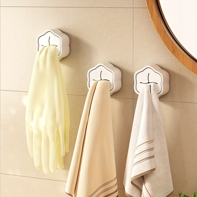 6 STKS Zelfklevende handdoekho - Kitchen Gadgets Organizer recensie en prijs