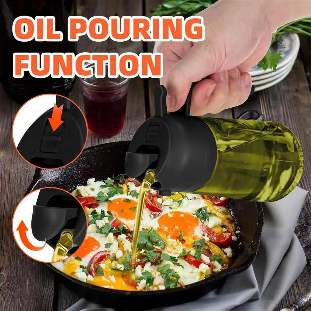470ml 2-in-1 glazen olijfolie  - Kitchen Gadgets Oil Spray recensie en prijs