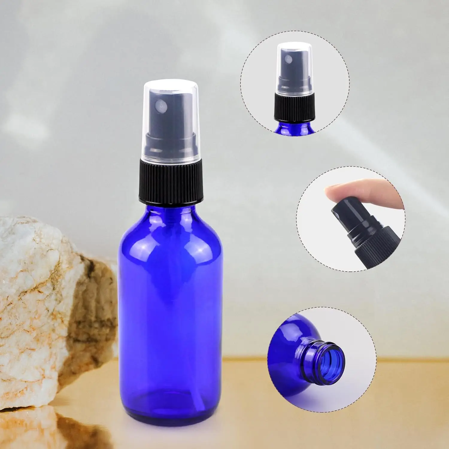 1 stuk 5 ml / 100 ml blauwe gl - Oil Mister Spray Bottle recensie en prijs
