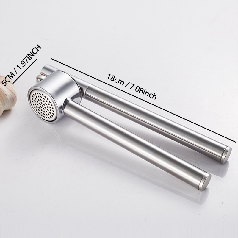 Knoflookpers van roestvrij sta - Kitchen Gadgets Garlic recensie en prijs