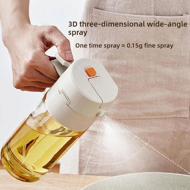 Oliefles om te koken - Glazen  - Kitchen Gadgets Oil Spray recensie en prijs