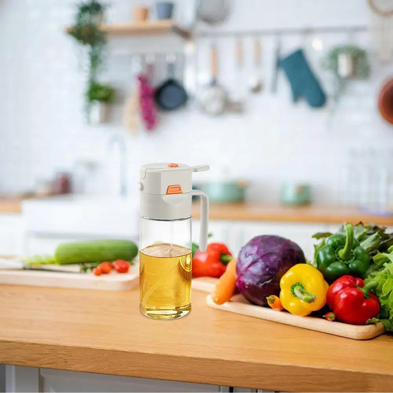 Oliefles om te koken - Glazen  - Kitchen Gadgets Oil Spray recensie en prijs