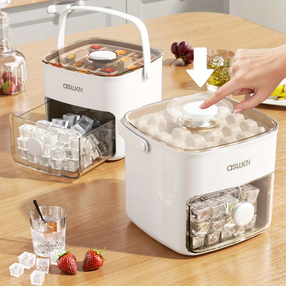 48-kubus ijsmachine met gemakk - Kitchen Gadgets List recensie en prijs