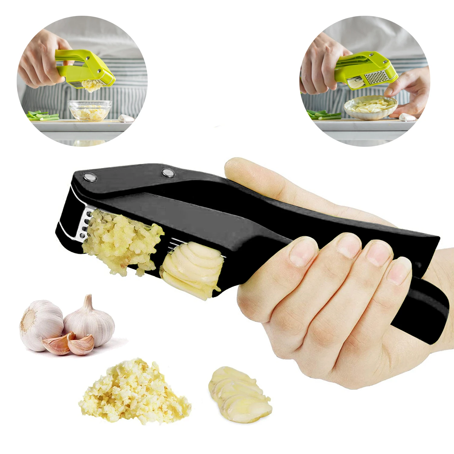 2-in-1 Knoflook Ricer en Slice - Kitchen Gadgets Garlic recensie en prijs