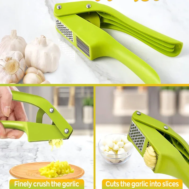 2-in-1 Knoflook Ricer en Slice - Kitchen Gadgets Garlic recensie en prijs
