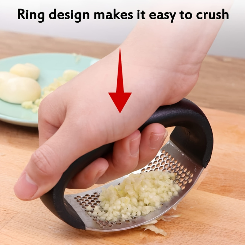 1 roestvrijstalen knoflookpers - Kitchen Gadgets Garlic recensie en prijs